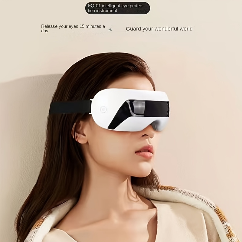 A Lightweight And Portable Eye Massager That Can Be Recharged Via USB, Ideal for Use on The Go.