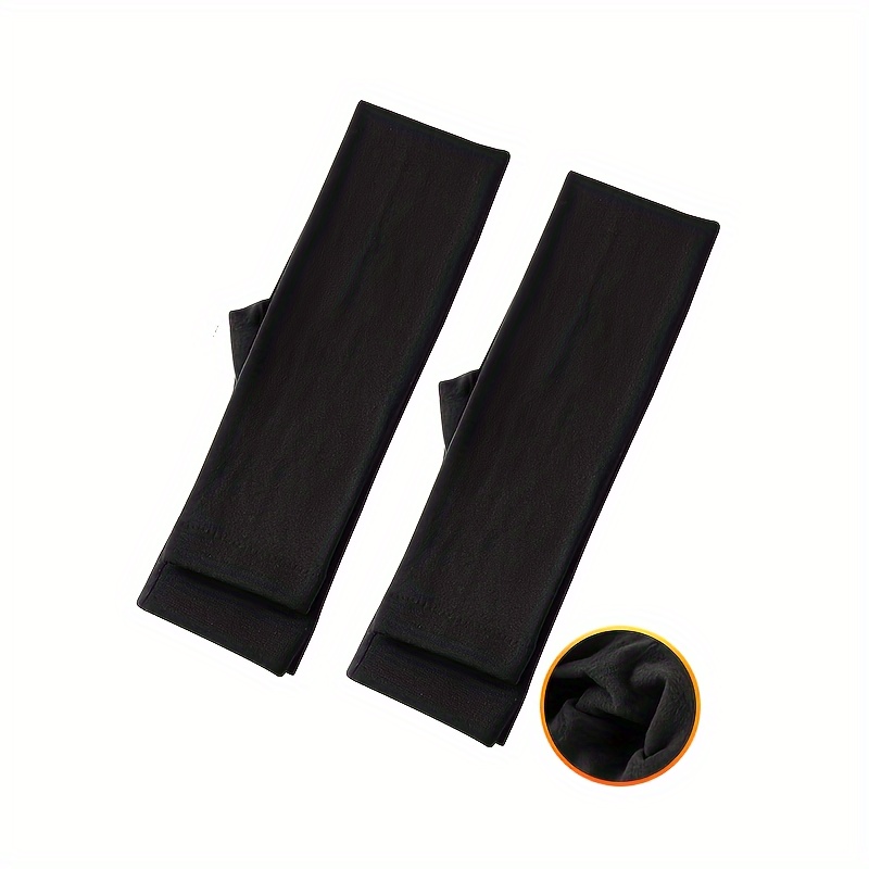 2pcs/4pcs Girls' -lined Tights For Autumn And Winter, Black Outerwear Pantyhose