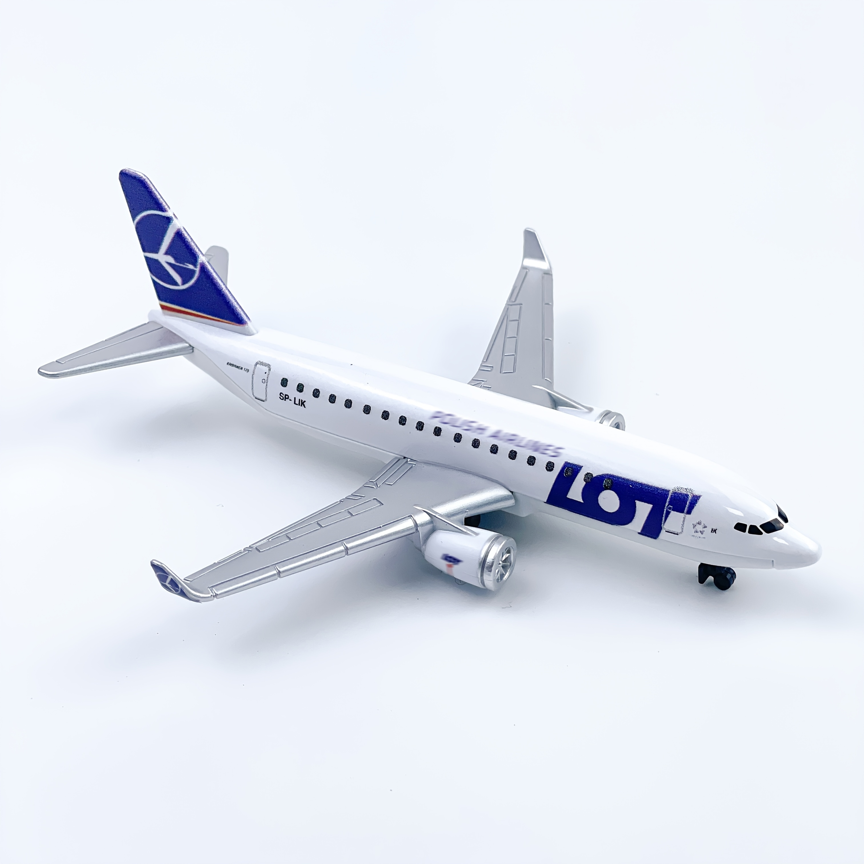 Image of Polish Aircraft Model - Die-cast Metal Body, Collecting And Holiday Gifts