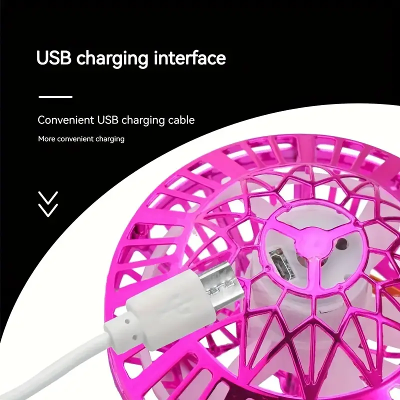 Hand-Controlled Hover Induction Magic Flying Ball, USB Rechargeable LED Luminous Flying Ball, Interesting Interactive Induction Ball Toy, Perfect For Party Lawn Game, Christmas And Birthday Gifts