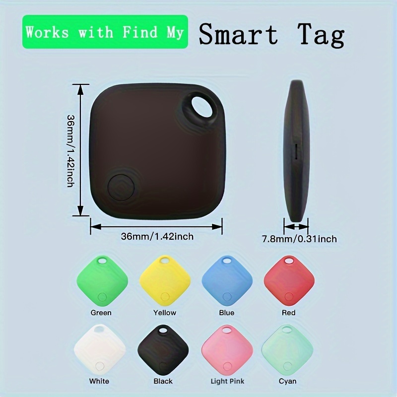 6 Pack Key Finder Bluetooth Tracker Smart Item Locator Tracking Luggage  Tracker GPS Anti Lost Bluetooth Phone Tracking Device App Control Item  Finders