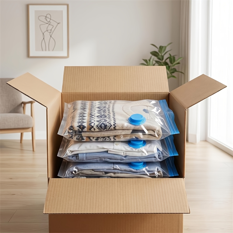 Space Saver Vacuum Storage Bags for Clothes, Small Compression Bags