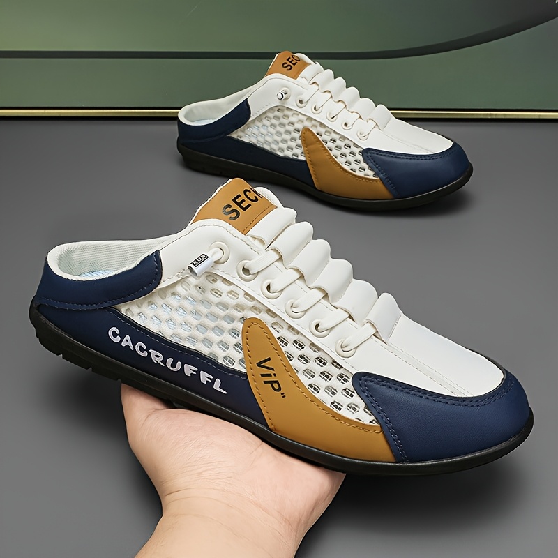 mens casual sports half drag shoes men