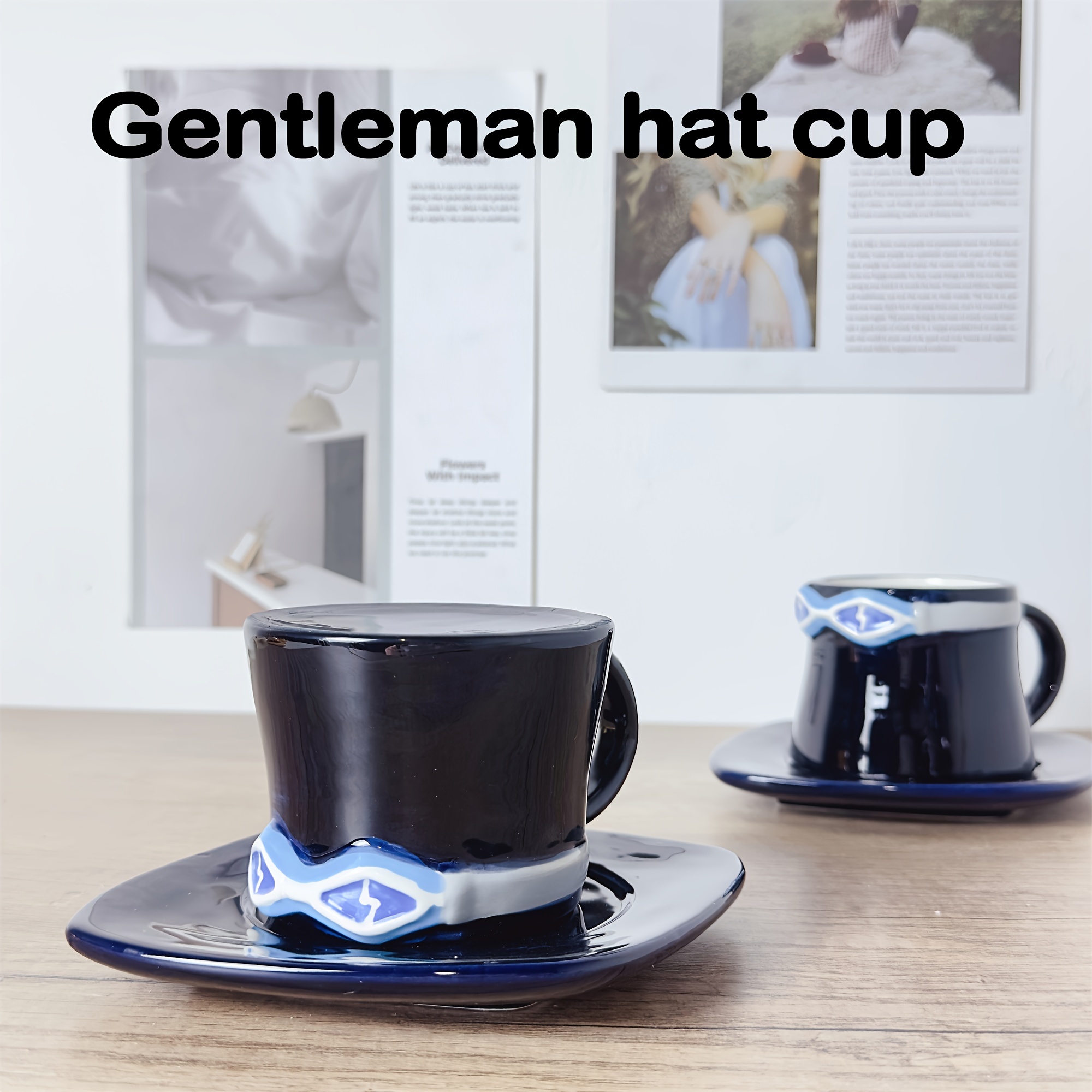 

1set And Set, Hat Mug, Traditional Set, Cup Set, /him, Drinkware For Restaurants, Cafes