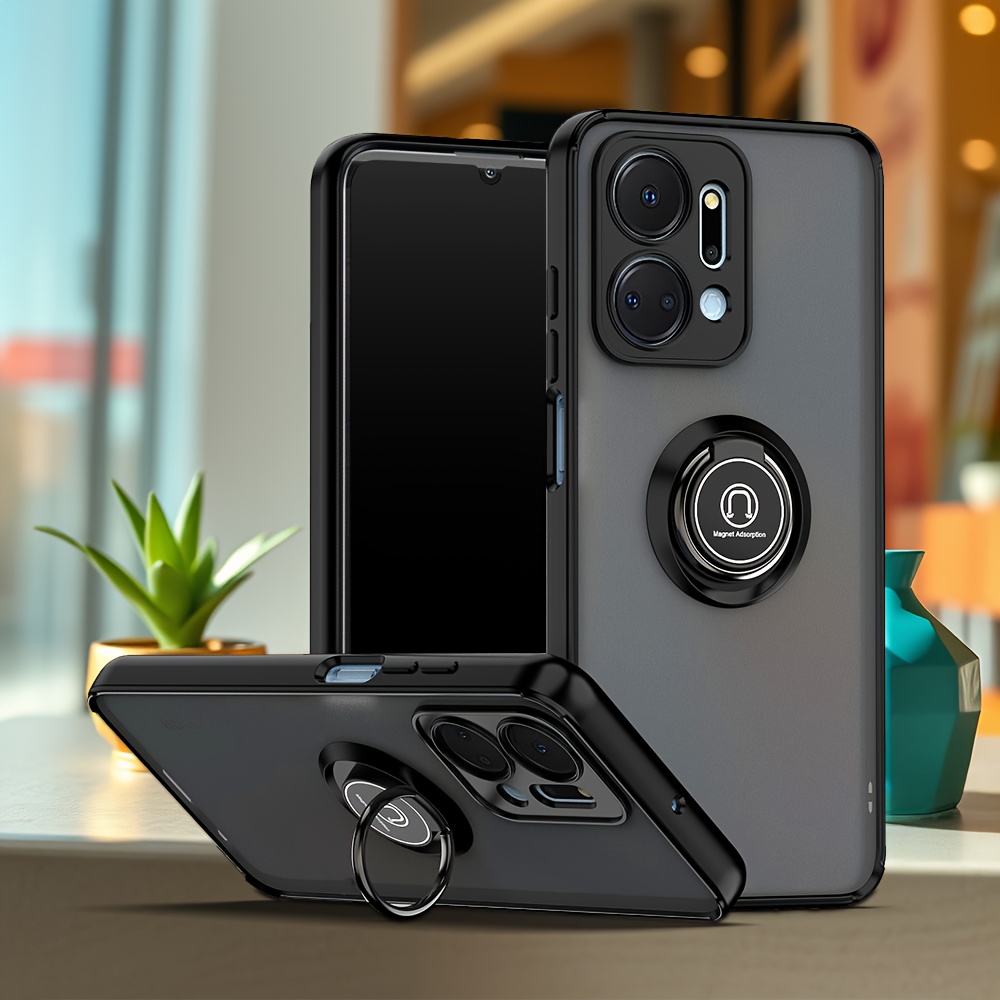 TEMU Phone Case - Phone Cases Are Designed X7, Play30plus, X7a, And X6b, Featuring A Stylish Multi-functional Ring Stand. Resist Yellowing And