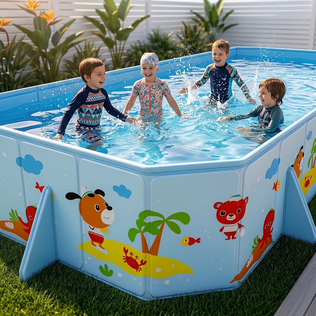 foldable swimming pool sold on Temu United States