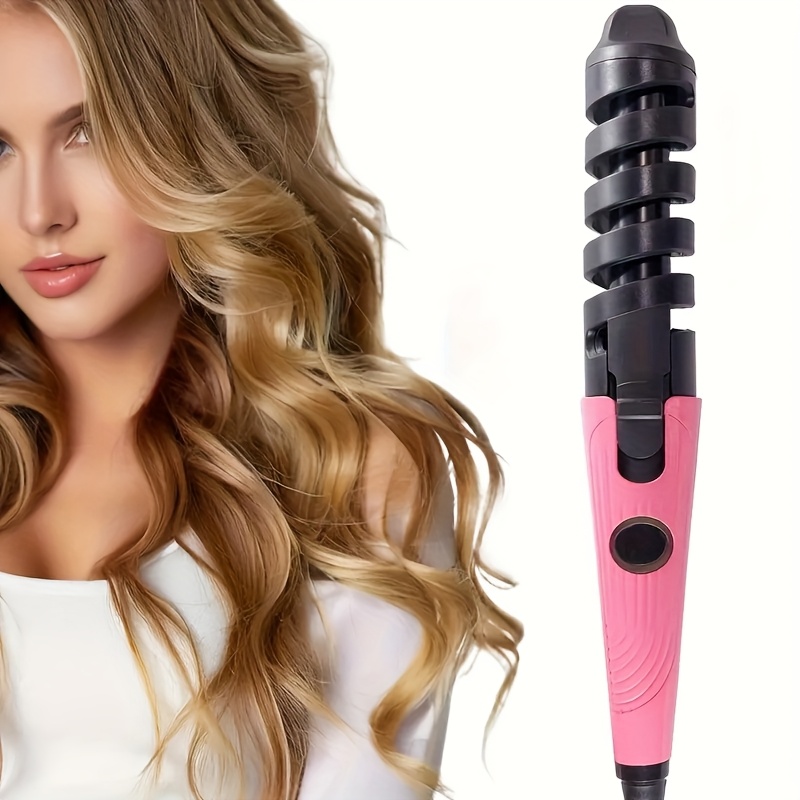 

Ergonomic Pink Spiral Hair Curler - Anti-scald, Electric Curling Iron For Women With Normal Hair, - Perfect Gift, Automatic Hair Curler