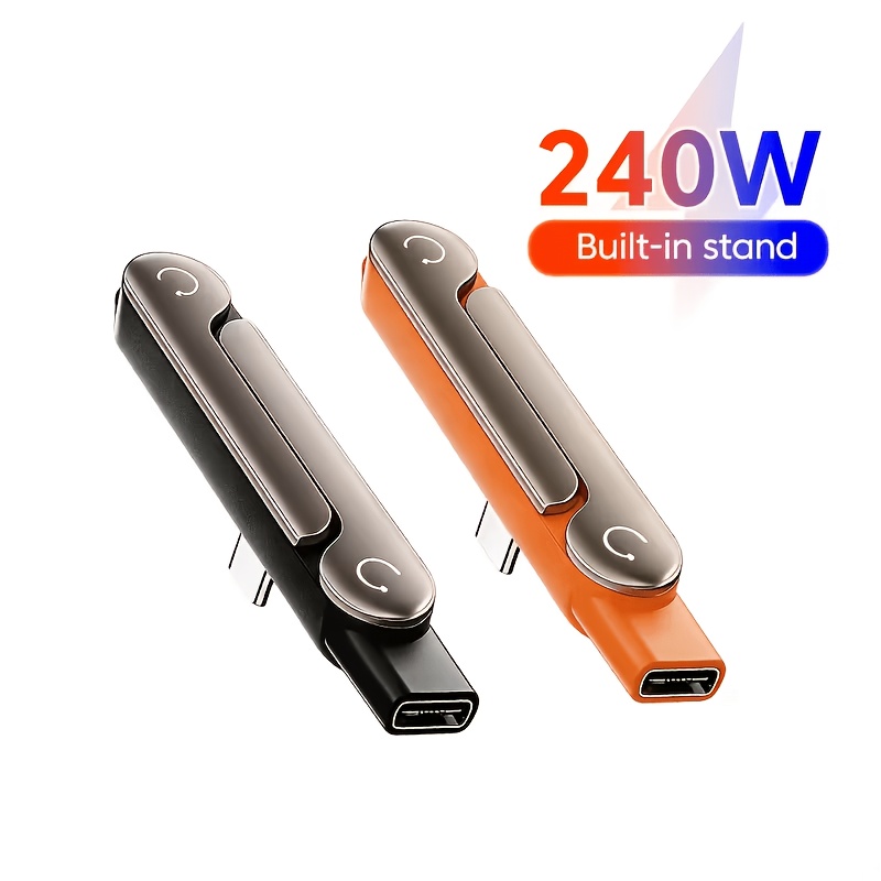 2-in-1 Phone Stand with 240W Ultra-Fast Charging Support