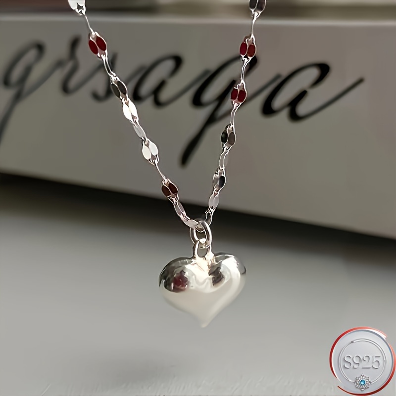 

1pc 925 Pendant Necklace For Women, , , For & Gifting, Jewelry