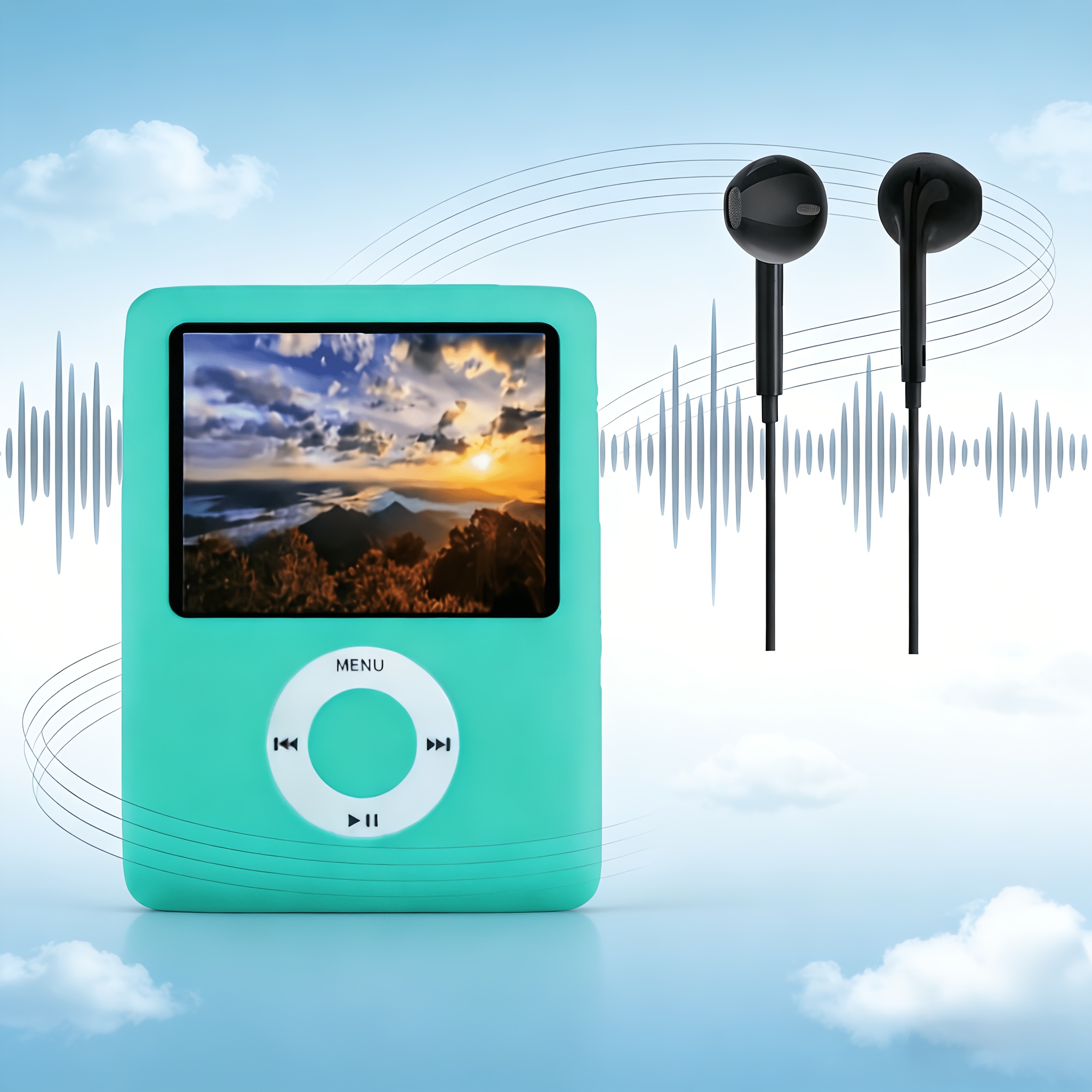 new mp3 player hifi     hd speaker recording e book student sports portable gift multi color  