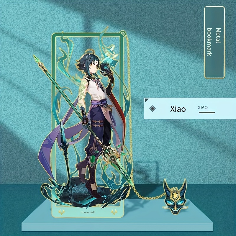 Anime Metal Bookmark Stand 3D Collectible Figurine Novelty