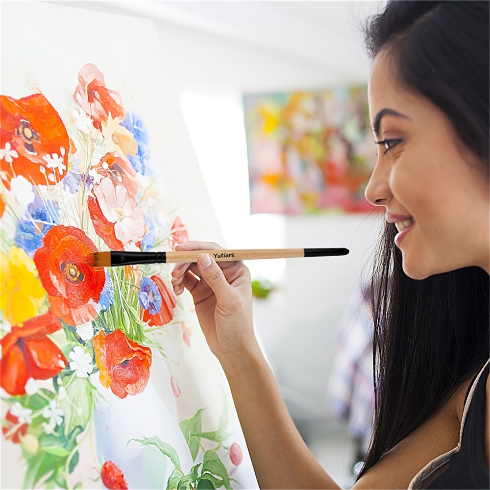 36pcs Professional Paint Brush Set with Palette Knife
