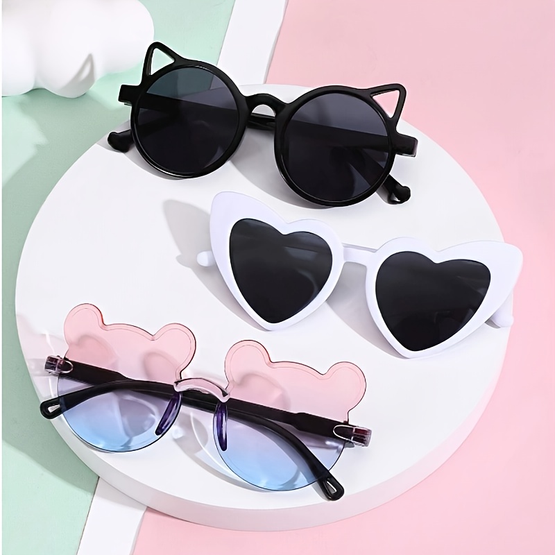 

Lot de 3 Lunettes Minimalistes et Élégantes, Adaptées pour les Fêtes, Quotidienne et les Accessoires de Voyage en , Cadeaux pour la Saint-Valentin, la et