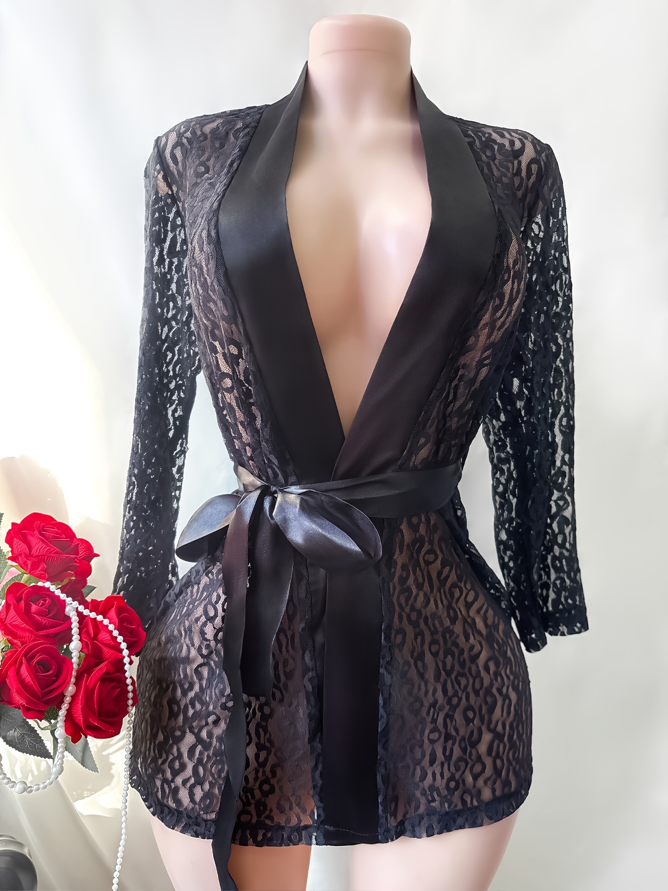 Transparent Womens Long Loungewear Transparent Loungewear