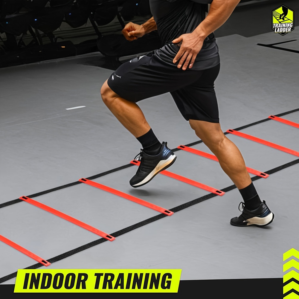 Agility Ladder Training Equipment for Soccer, Fitness Training  Agility Ladder with Carrying Durable Material
