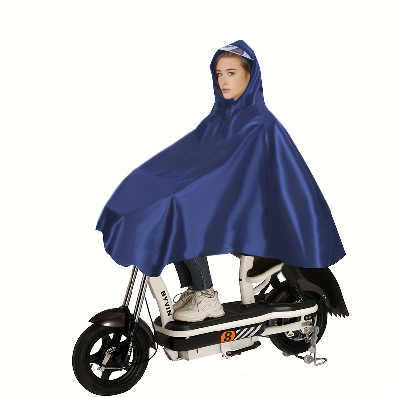 Reusable Rain  ,   À Leau Et Aux Déchirures, Imperméable À Capuche, Protection     En Fauteuil Roulant, Veste De Pluie De Couleur  