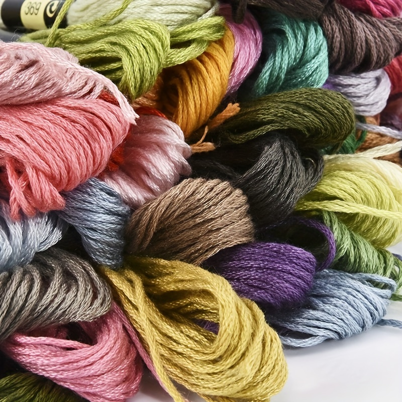 Embroidery Starter Kit with 50 Colors Stitch Thread