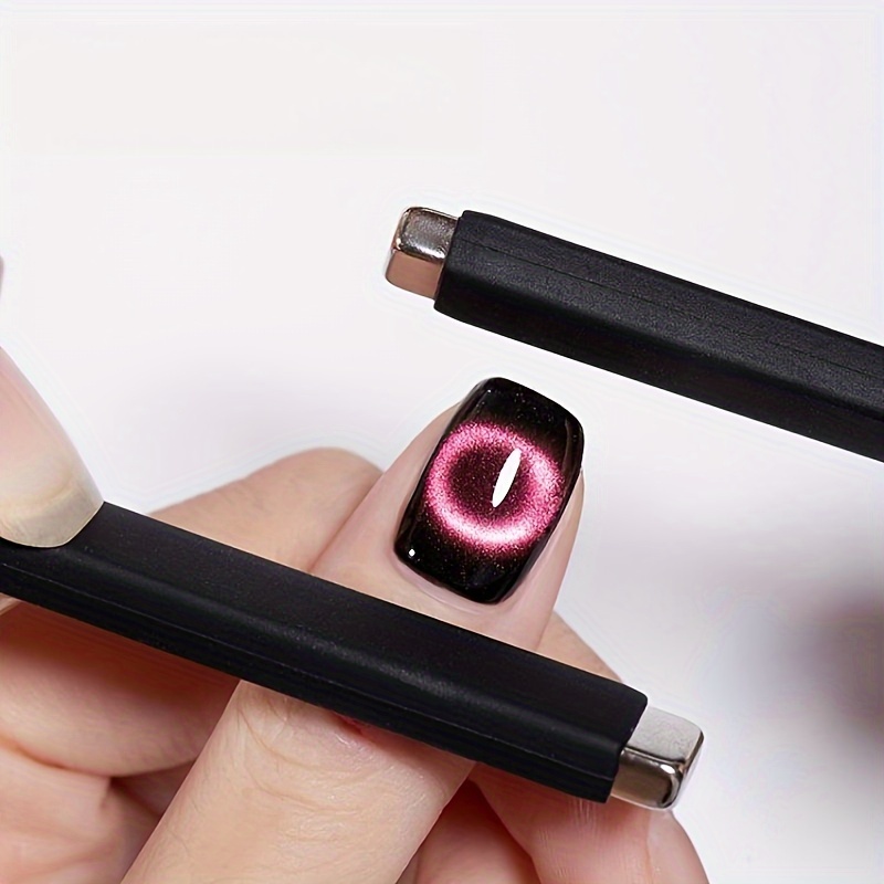 

Upgraded Strong Magnetic Nail For Cat Eye Effect, Formaldehyde-free Magnetic Tool With Enhanced Thickness For Durability, Anti-drop Magnet Strip For Manicure Design