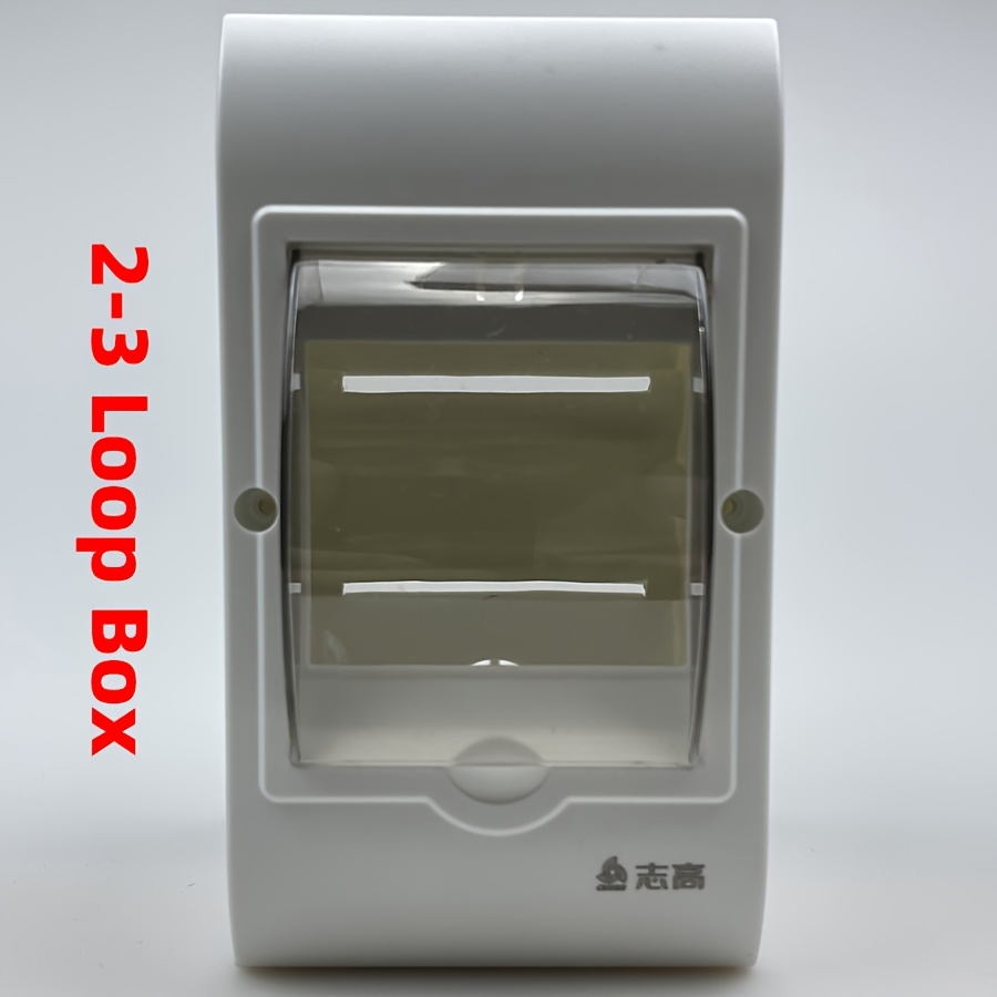 Indoor Circuit Breaker Electrical Box, Plastic Material Wall-mounted And Embedded Installation Universal Distribution Box, Suitable For Home Renovation Machine Leakage Protection Switch Installation