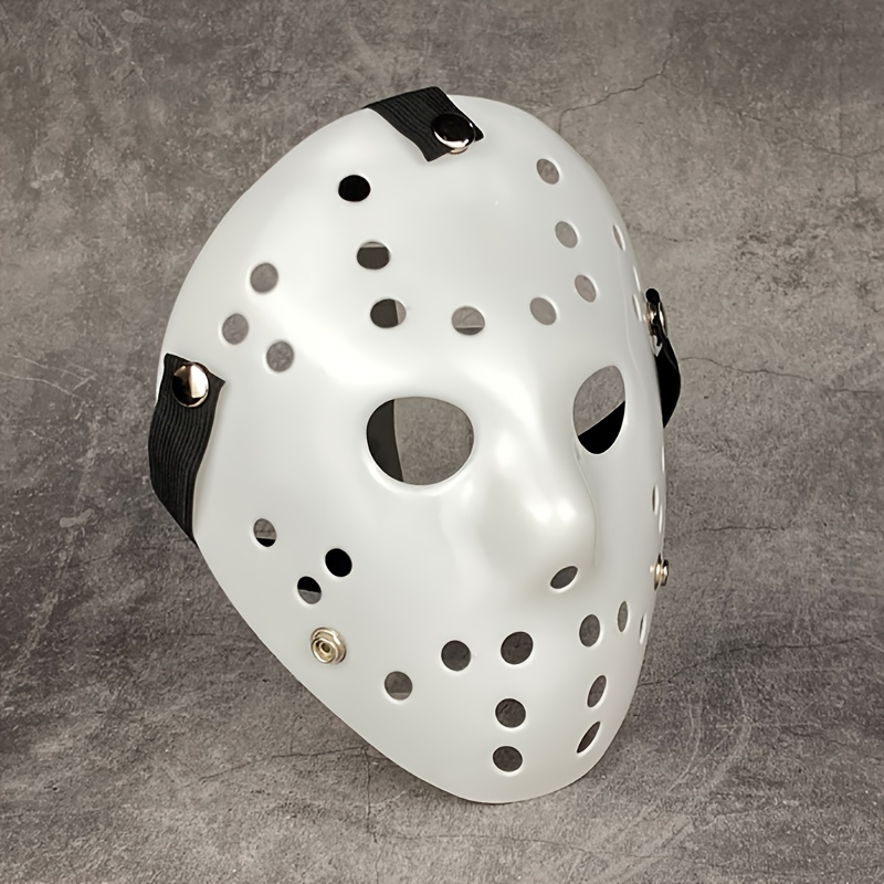 White Jason Mask New Freddie Vs. All White Jason Scary Funny Mask For Halloween
