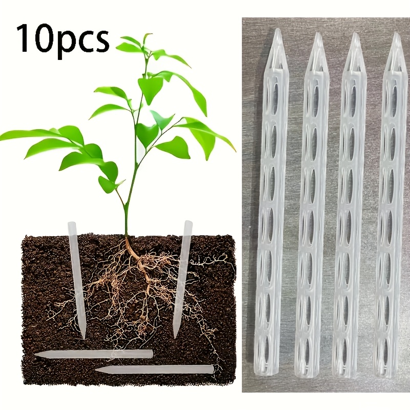 10pcs Durable Plastic Root Ventilation Tubes | Prevents Rot, Promotes , Adjustable For Indoor And Outdoor Gardening Tools