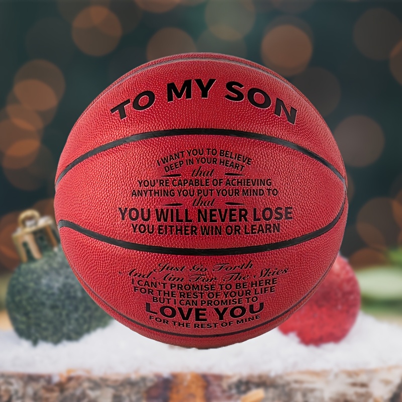 

1pc, Basketball, Resistant To Playing Basketball, Basketball Gifts To Their , Suitable For Training Basketball, Games And Halloween Christmas New Year's Birthday Gifts