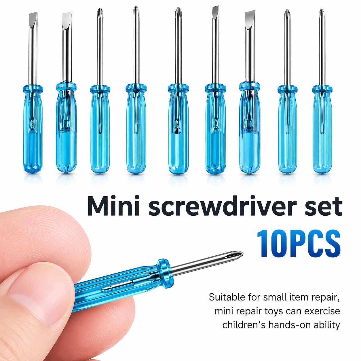 10pc Mini Precision Screwdriver Set on Temu