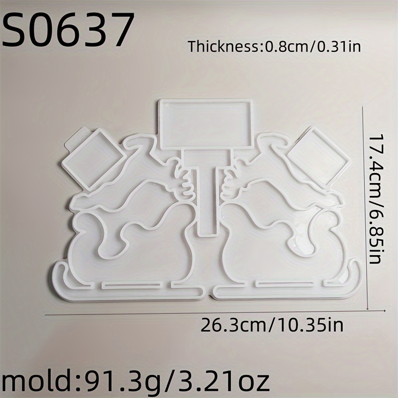Image of Deer Pulling Decorative Silicone Mold Diy Candle Silicone Mold Gypsum Decorative Silicone Mold Flip Sugar Silicone Mold Home Decoration Epoxy Resin Mold S0637