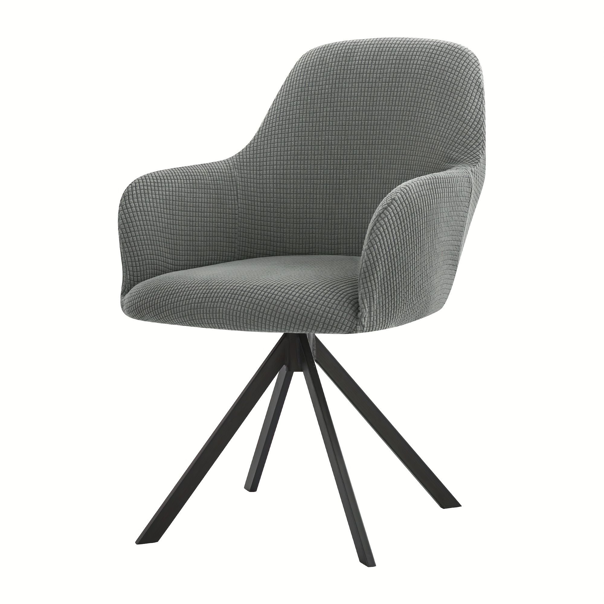 1pc Stretch Corn Velvet Waffle Stretch High Armchair Cover