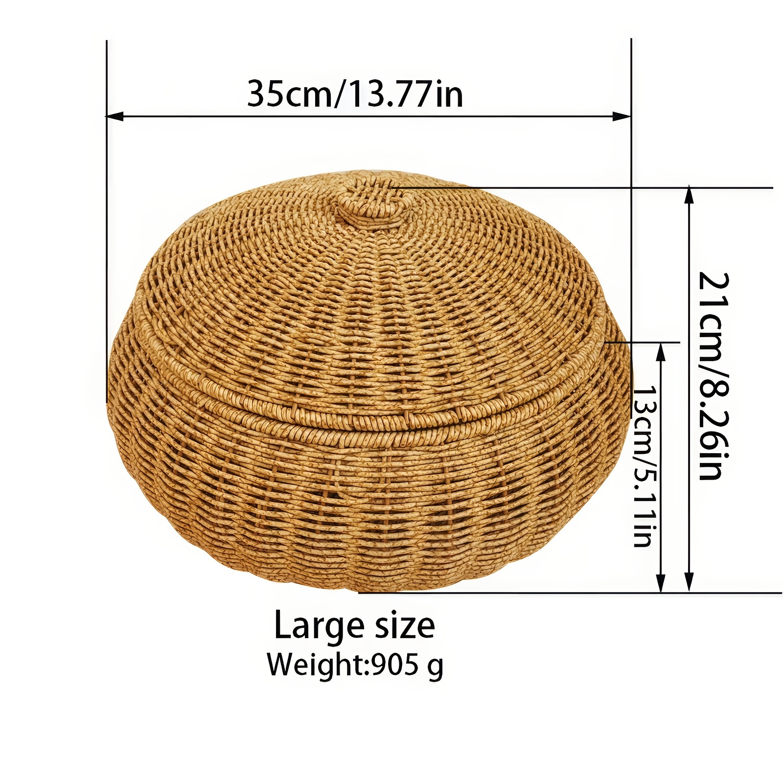 Chinese New Year Gift Storage Box With Lid, High-end Organizer Plate, Large Rattan-inspired Chess Set, Wicker Basket With Cover, Utility Tabletop Weaving Basket, Extra-large Storage Bin, Shelf Baskets
