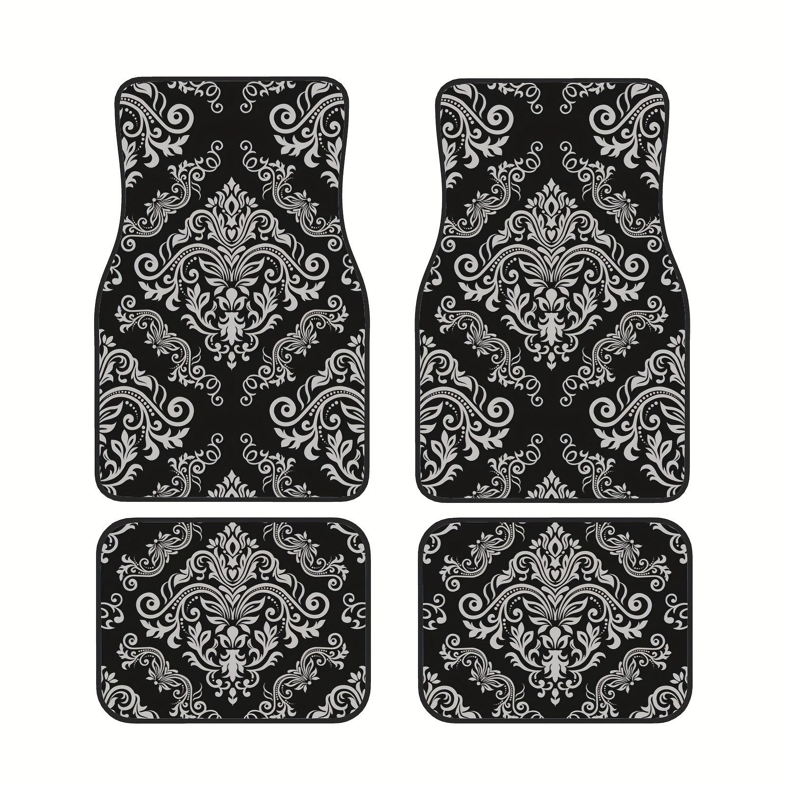 TEMU 4pcs European Pattern Set - , For & Suvs, Durable, , To Clean, Christmas For , Fit