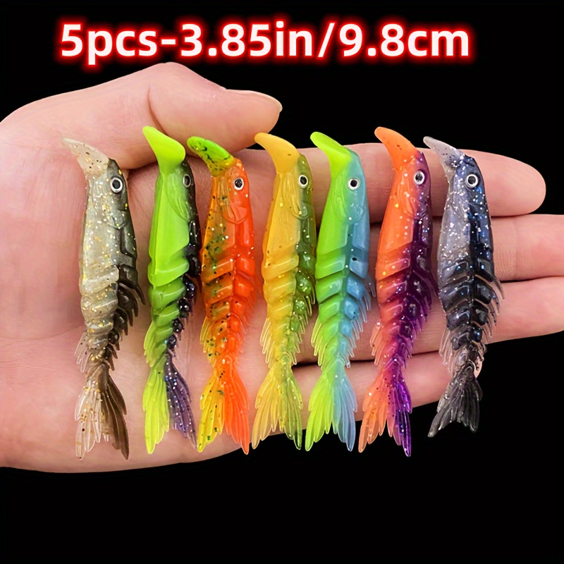 Mini Artificial Swing Fish Multi Section Bait Plastic Lure - Temu