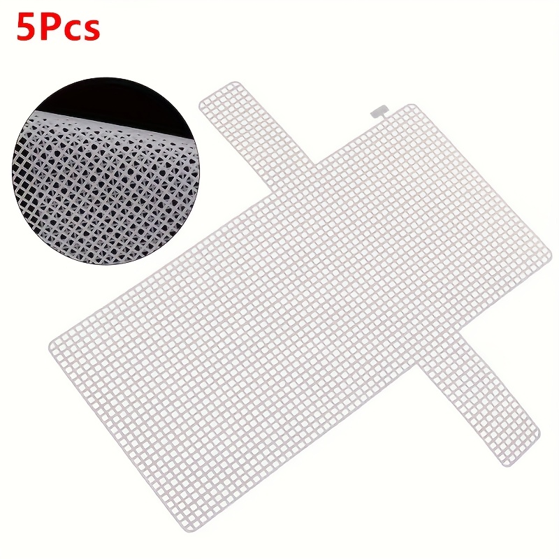 TEMU 2/5pcs Large Plastic Canvas Clear Purses, Plastic Handmade Bag Sheets, Yarn Accessories, Hook Bag Mesh Bags, Diy Bag Accessories, Crafts, Gifts,