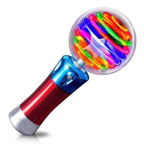 spinning light up toy wand with led lights sensory spinner for kids party favors classroom prizes parties concerts gift
