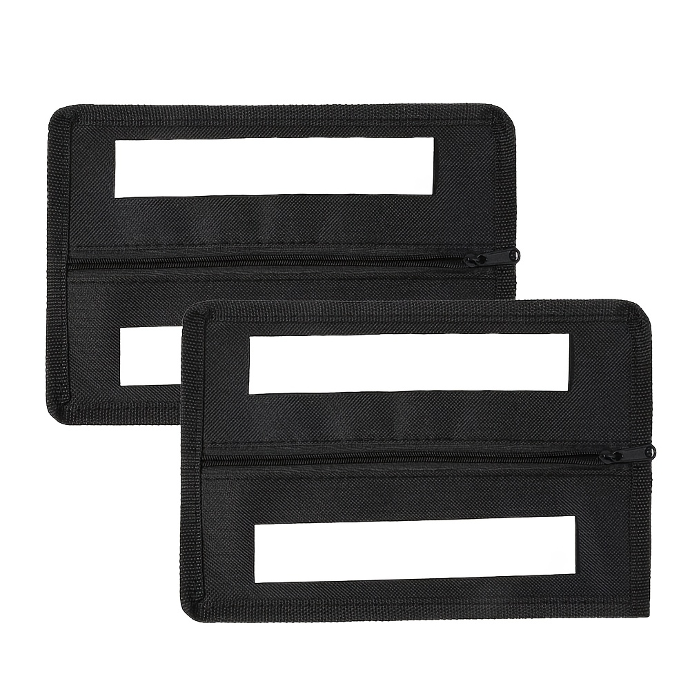 TEMU 1pcs/2pcs/4pcs Rounded Corner Men's Wallet Hidden Wallet Easy Zipper Portable Hidden Wallet Reusable Hidden Wallet