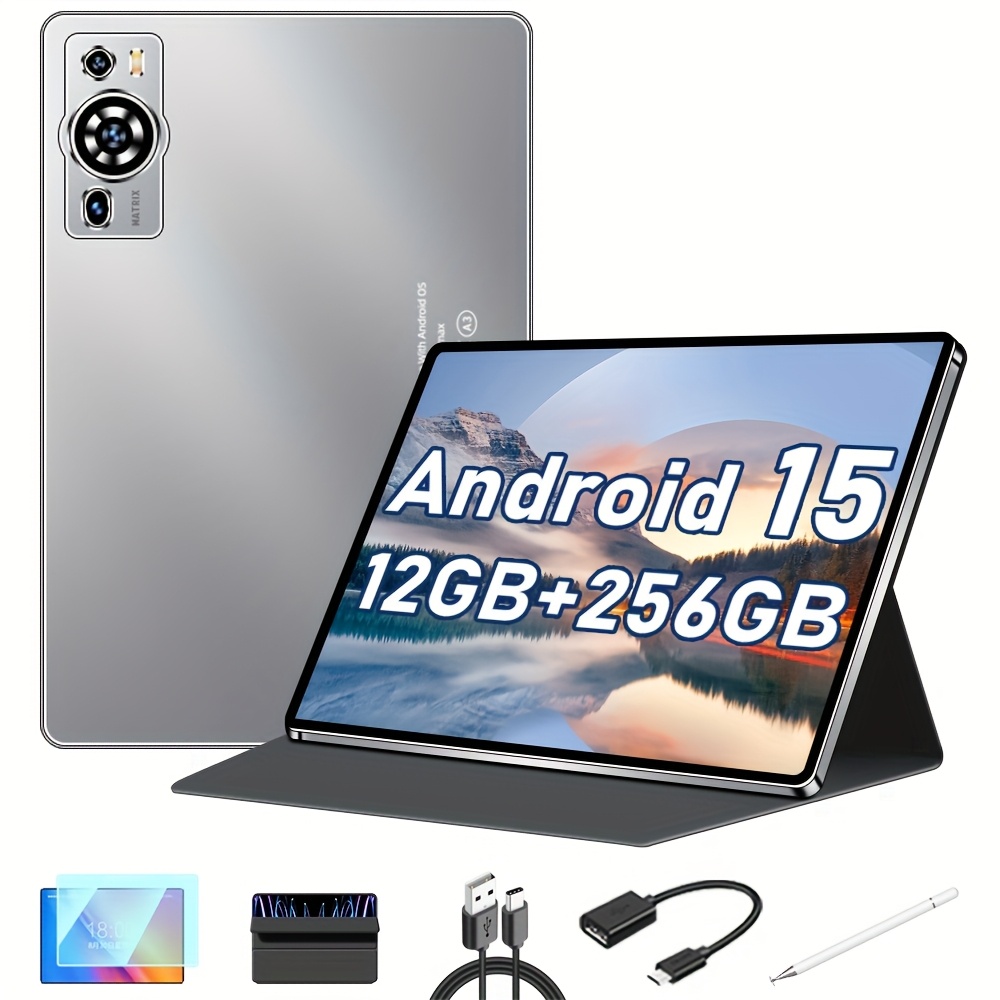 10.1" Android 15 Tablet met 12GB RAM