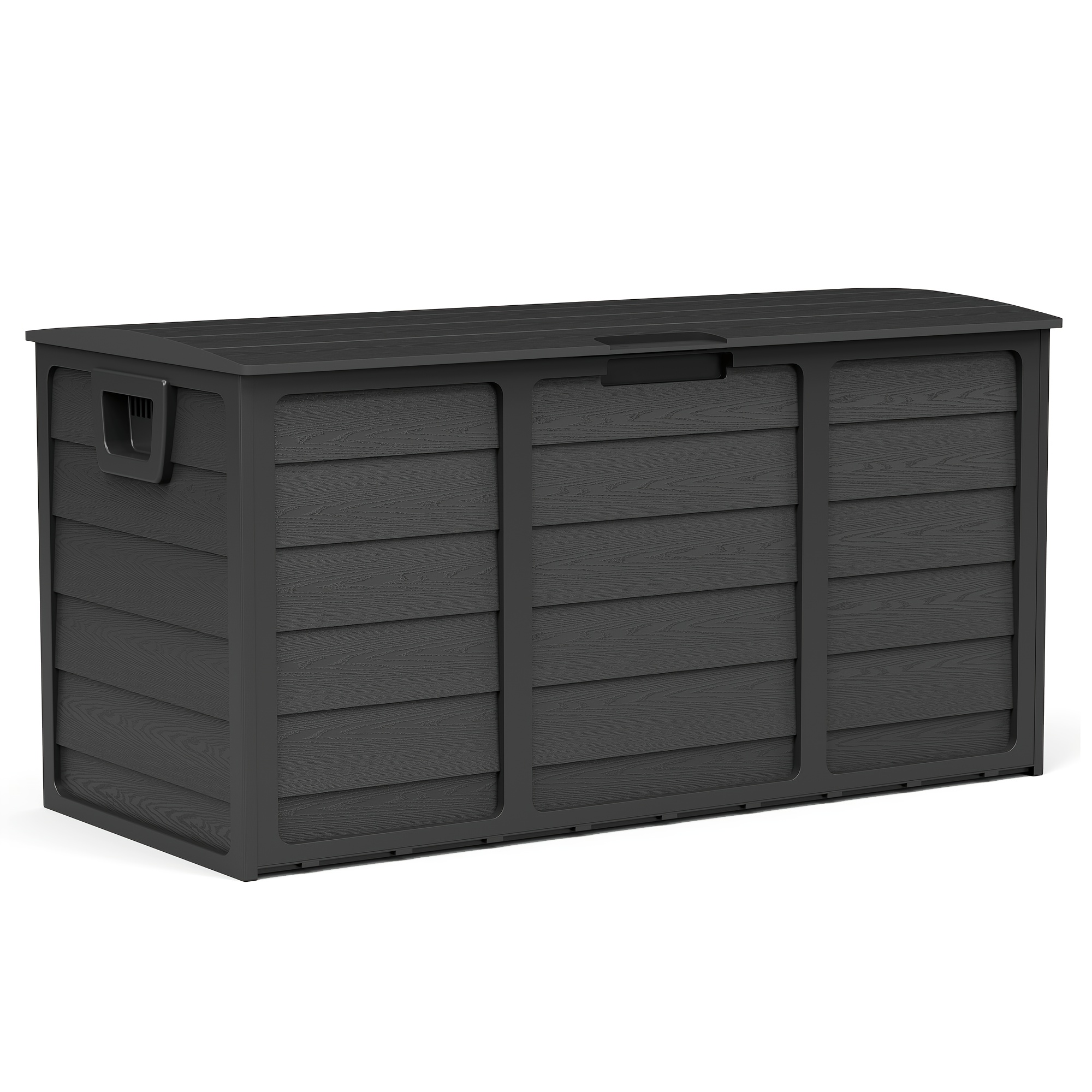 75-gallon Wood Grain Storage Box, Model , Box,cabinet,rack For Outdoor Storage