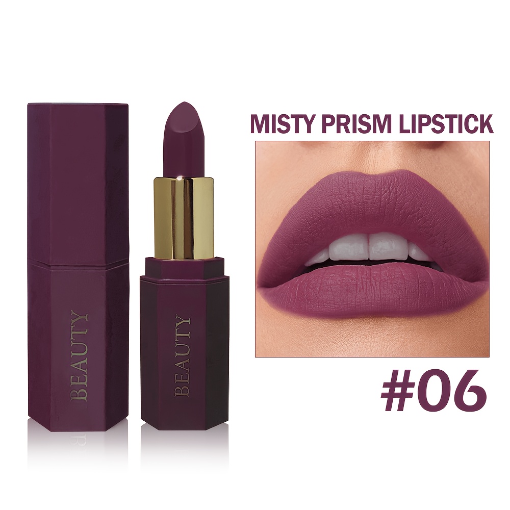 Image of Single Lipstick - Smooth Creamy Texture, Moisturizing Long-lasting Lip Color, 6 Shades , Natural Finish For Daily Wear & Makeup