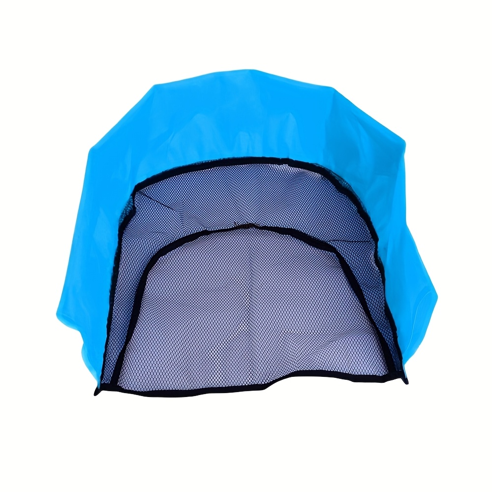 Image of New Package Style Blue Black Mesh Cover Water Swimming Mesh Bag Pool Noodle Chair Net Floating Chair Cover
