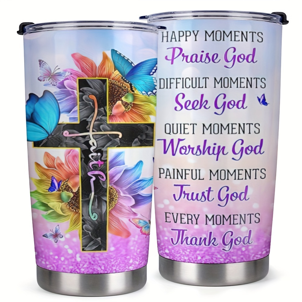 Gift for Christian Women Inspirational Birthday Tumbler Gifts for