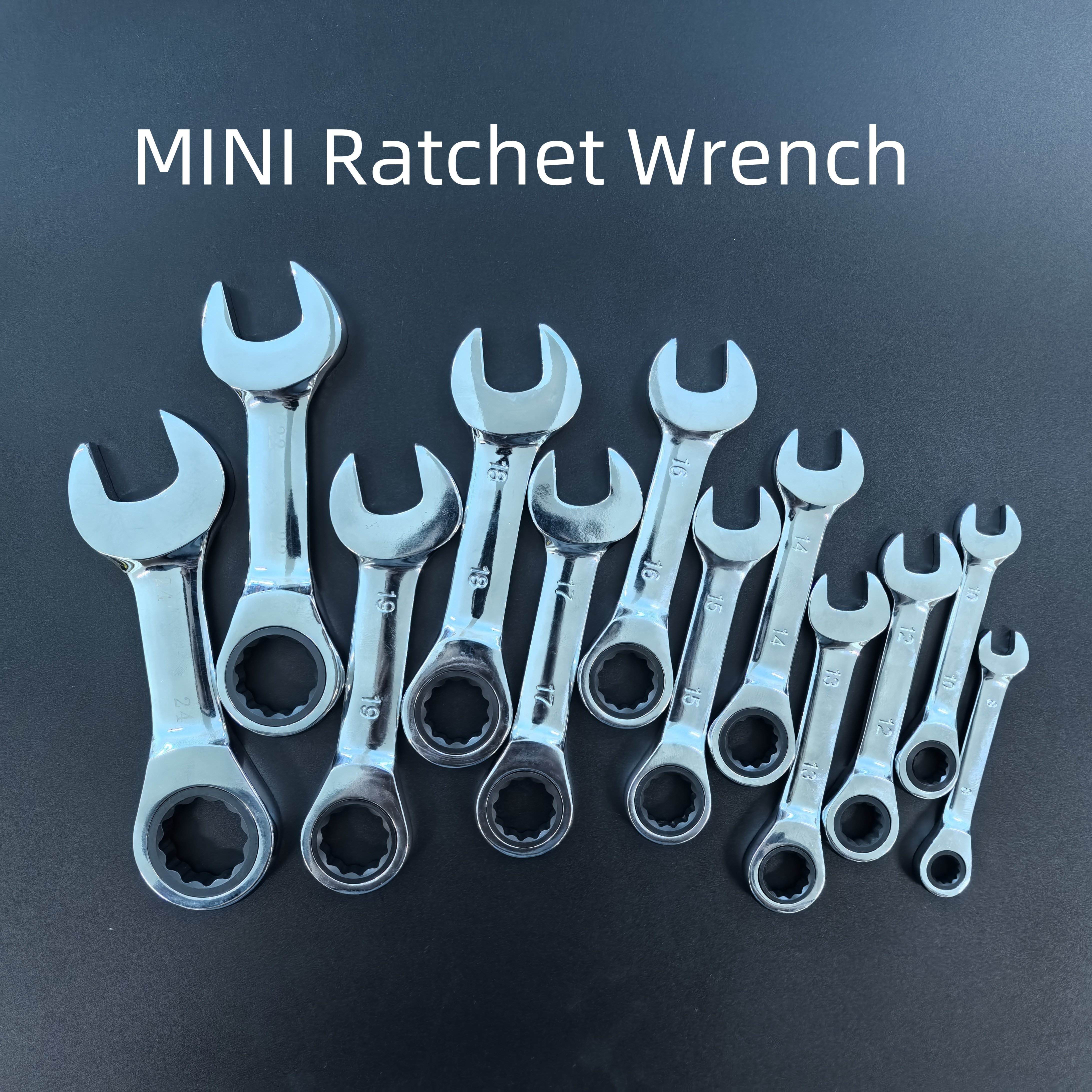 

Mini Ratchet Wrench - Compact And Convenient Carbon Steel Tool For Industrial Applications