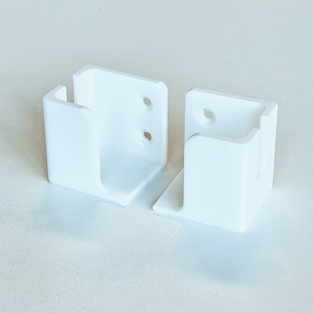TEMU Étagère de rangement murale en plastique imprimée en 3D pour garage, organisateur, boîte de multiprise, support de routeur