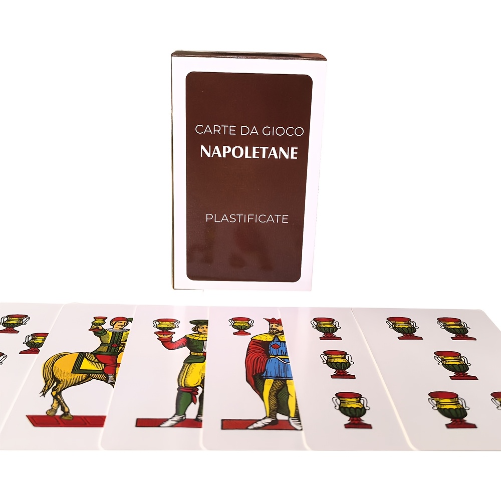 Italian Playing Cards Card Game Cards Game Casual Entertainment Family Gathering Game Party Game Activity