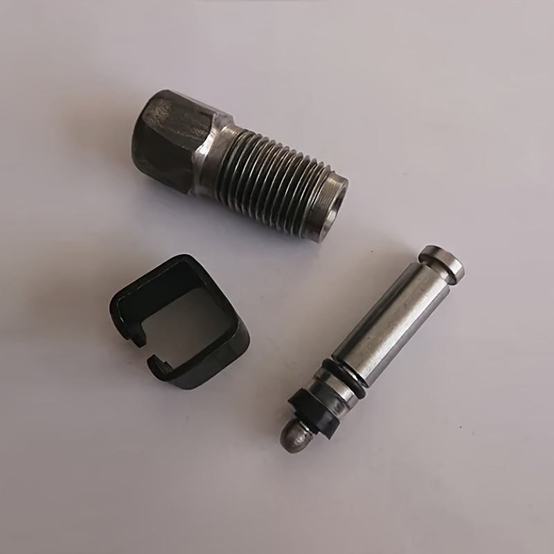 TEMU 3pcs Set - Hydraulic Jack Pump Accessories | Threaded Pump Core Seal, Hydraulic Jack Pump, Car Hydraulic Jack Adapter