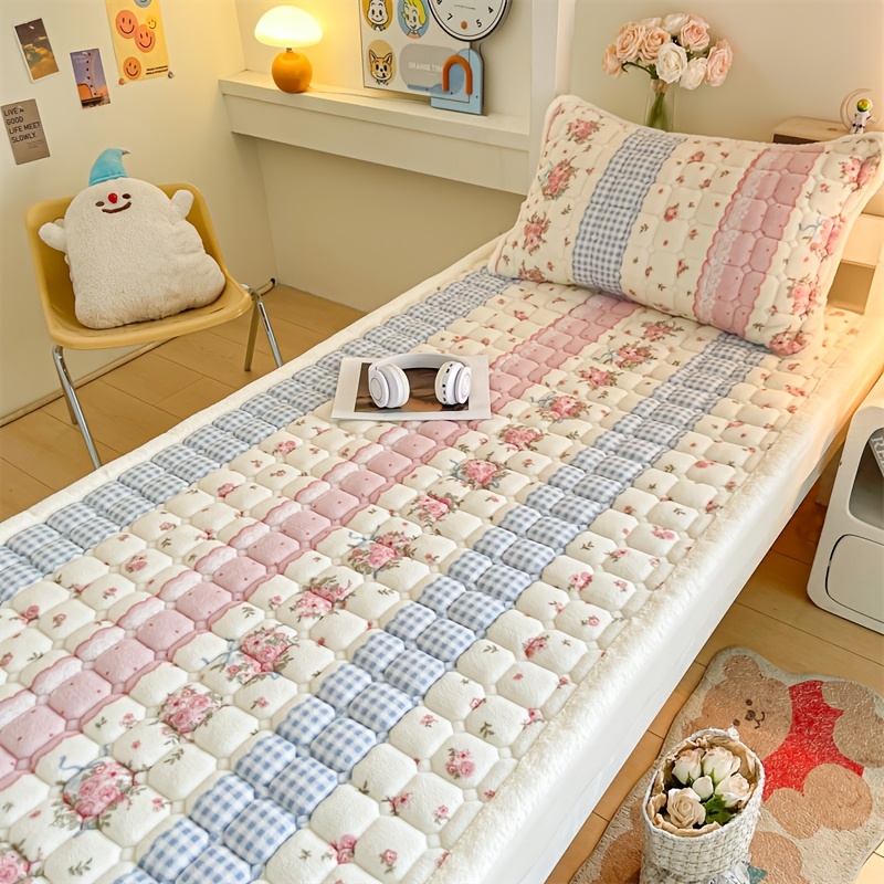 E-shop Milchvelours-Matratze, Matratzenschoner, warm bequem, geeignet für Herbst Winter, für den Einsatz im Schlafzimmer