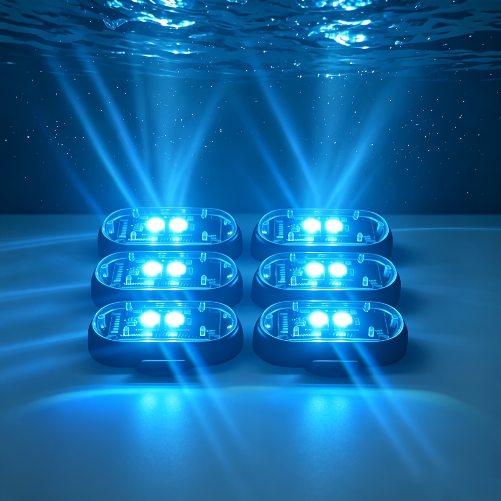 TEMU Mini Wireless Car Led Light Interior Atmosphere Lights Rgb Led Interior Car Lights With Remote Control Car Interior Accessories