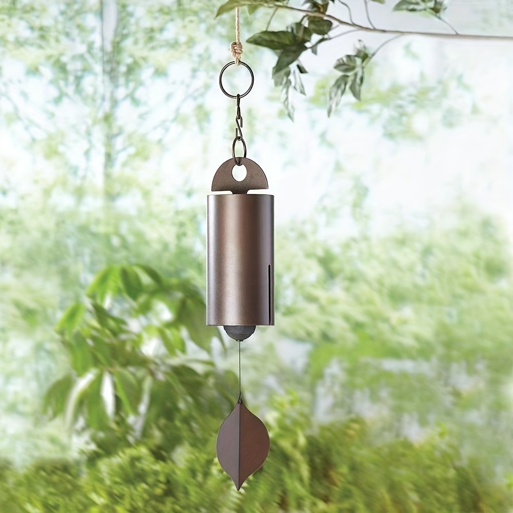 

1pc Metal Wind Chimes For Outdoor, 24 Inch Deep Tone Serenity Bell, Heavy Duty Relaxing Wind Bell With Deep Resonance, Durable Garden Decor For Peaceful Mind, Patio And Home Decoration
