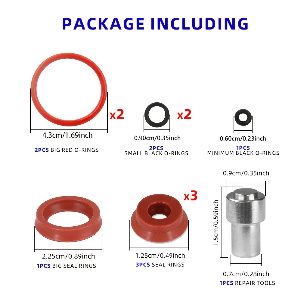 Repair Tools For Coffee Machines That Work With Coffee Makers, Including A Set Of O-rings For Group And Other Additions