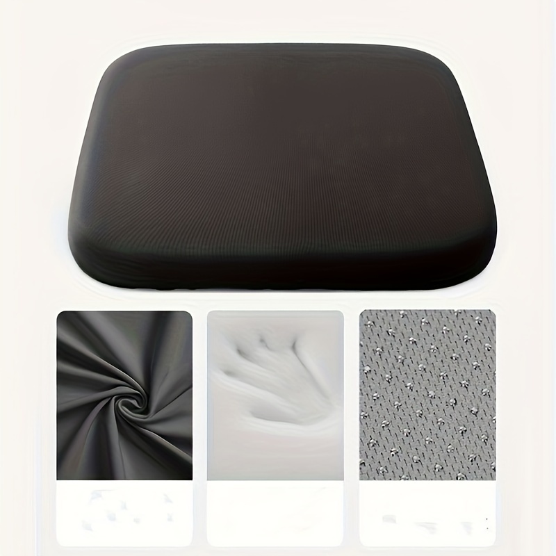 TEMU Ergonomic Memory Foam Seat Cushion For Car And Office - Fit, Support, Hand Washable, Polyester