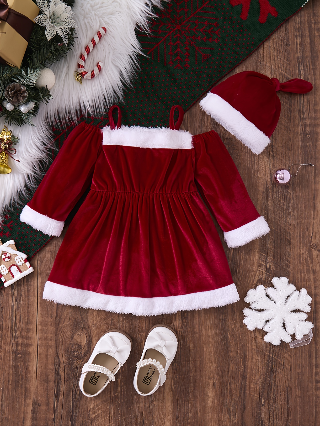 Robe Rouge Robe Pour Les Fetes De Noel Acheter Filles Robe De Bal